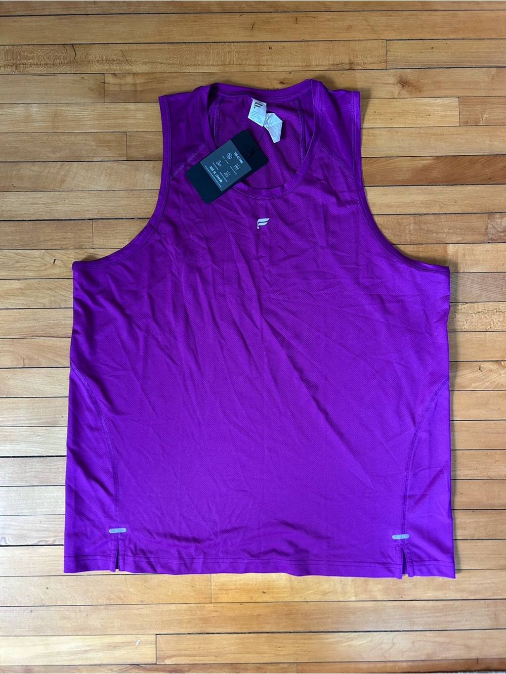 Fabletics Men's Purple Performance Tank Top